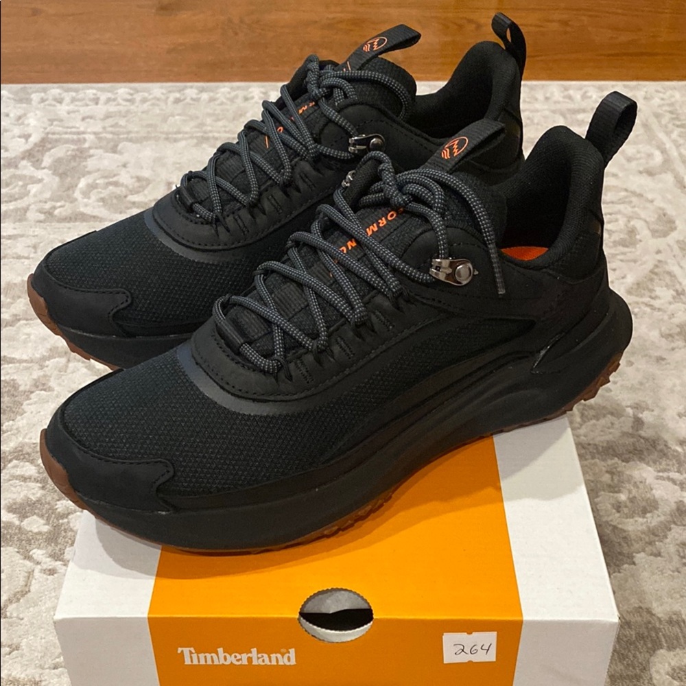 Timberland Women’s Motion Access Black Mesh Sneakers